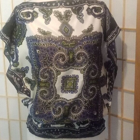 B*Wear Tops - B*Wear Sm Handkerchief Blouse